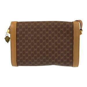Gucci GG Bag Leather Shoulder Brown